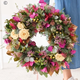 Trending Winter Flower Wreath